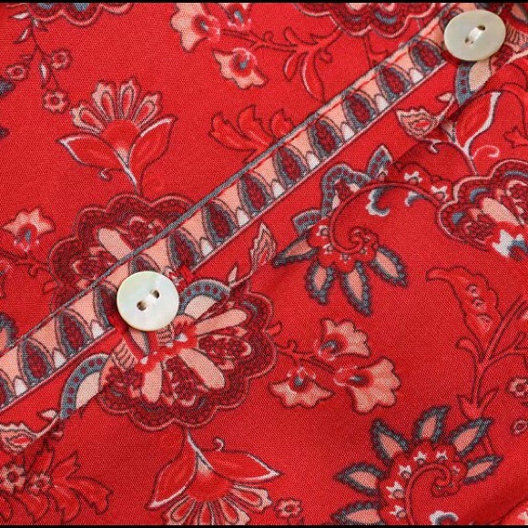 LAST ONE Floral Lantern Sleeve Mini Dress - Picture 13 of 15